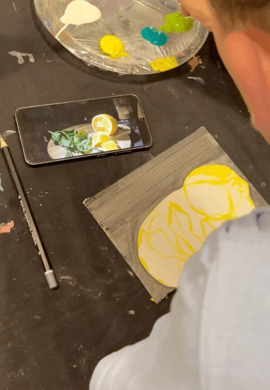 Acrylic Still Life Painting Class
