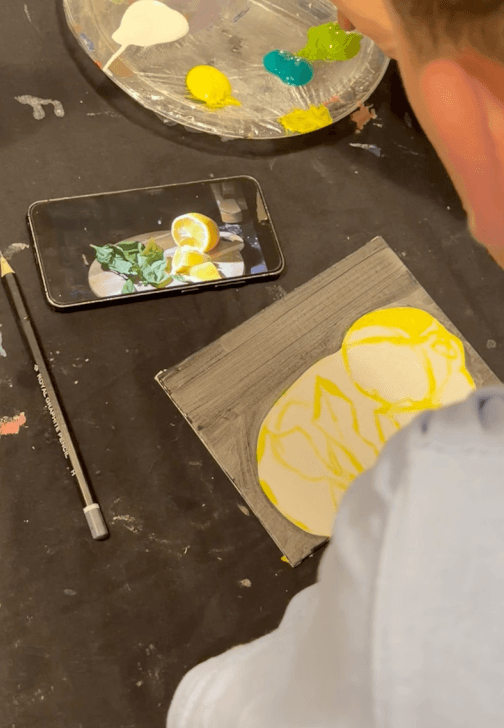 Acrylic Still Life Painting Class