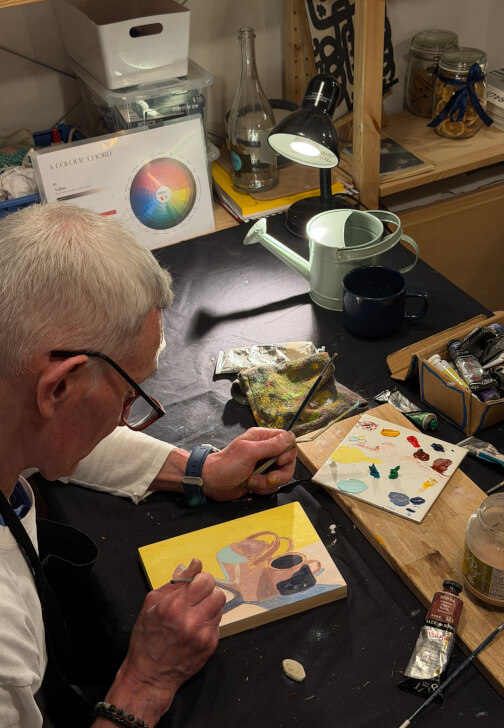 Acrylic Still Life Painting Class