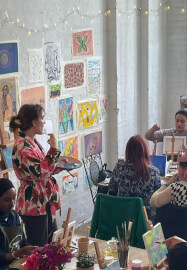 Acrylic Workshop: Paint Monet's Water Lilies