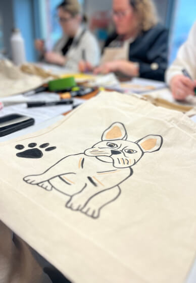 Adult Makes - Tote Bag Painting Workshop