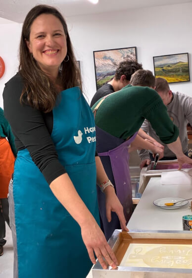 Adults' Screen-printing on Fabric Workshop