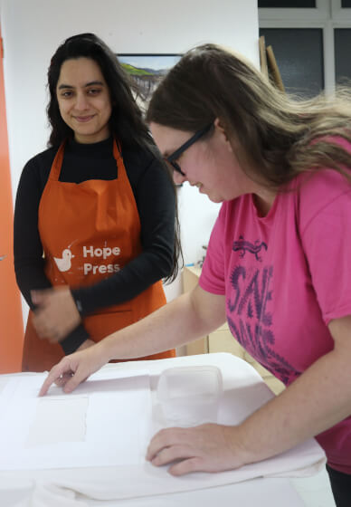 Adults' Screen-printing on Fabric Workshop