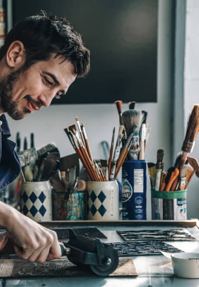 Advanced Woodcut Printing Workshop