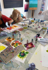 Alcohol Ink Abstract Workshop