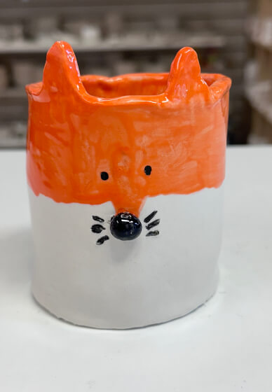 Animal Planter Pottery Class