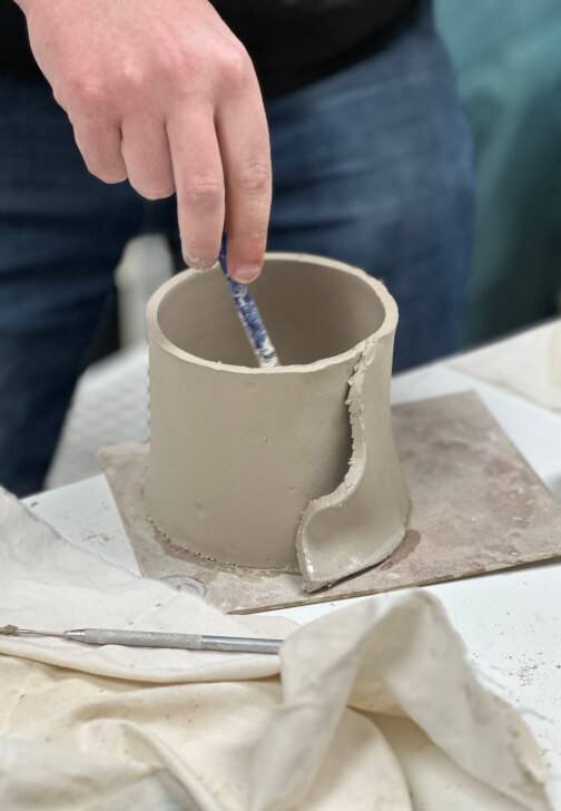 Animal Planter Pottery Class