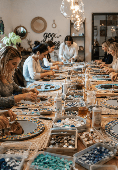Art and Craft Party Event for Adults and Kids