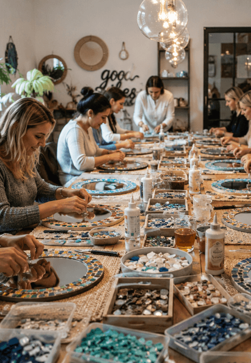 Art and Craft Party Event for Adults and Kids