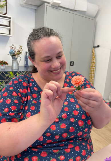 Artisan Japanese Clay Flower Workshop: Sweet Peas and Carnations