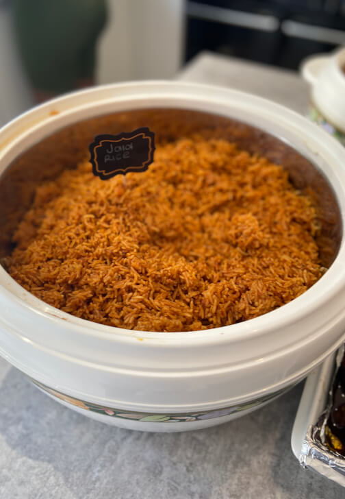Authentic Ghanaian Jollof Cooking Class