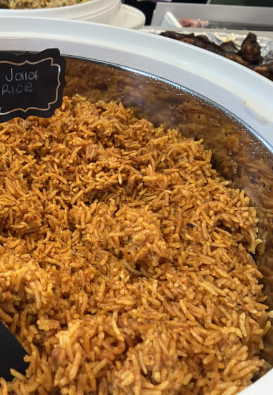 Authentic Ghanaian Jollof Cooking Class