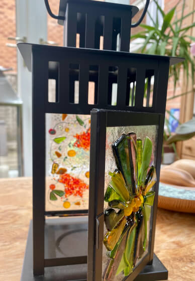 Autumn-inspired Fused Glass Lantern Workshop
