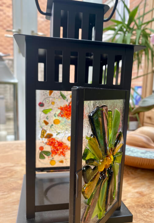 Autumn-inspired Fused Glass Lantern Workshop