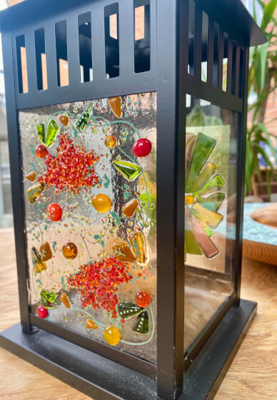 Autumn-inspired Fused Glass Lantern Workshop