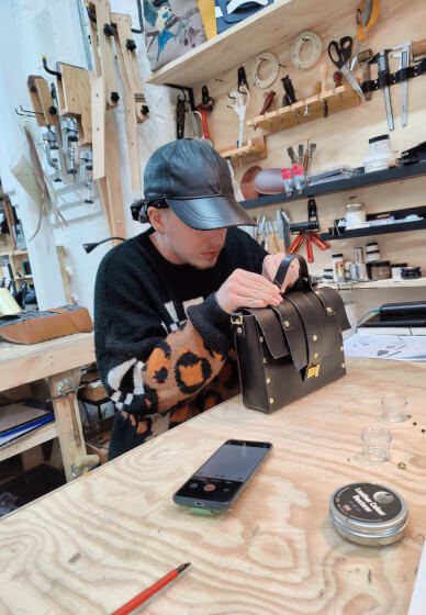 Bag Making Leatherwork Class