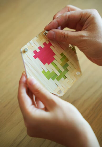 Bamboo Weaving Coaster Workshop
