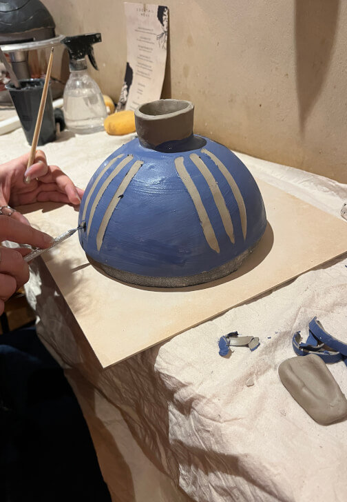 Bank Holiday Weekend Sip and Paint Class: Ramen Bowl Pottery