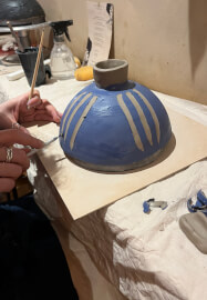 Bank Holiday Weekend Sip and Paint Class: Ramen Bowl Pottery