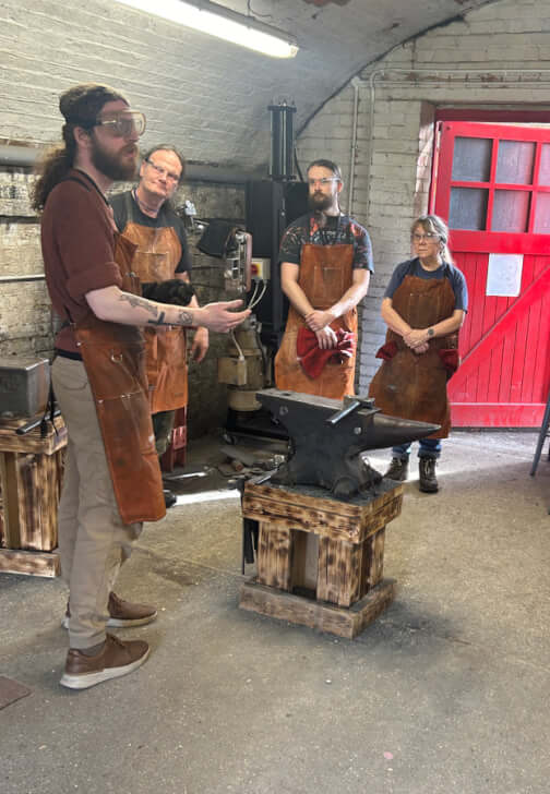 BBQ Tool Set Forging Workshop