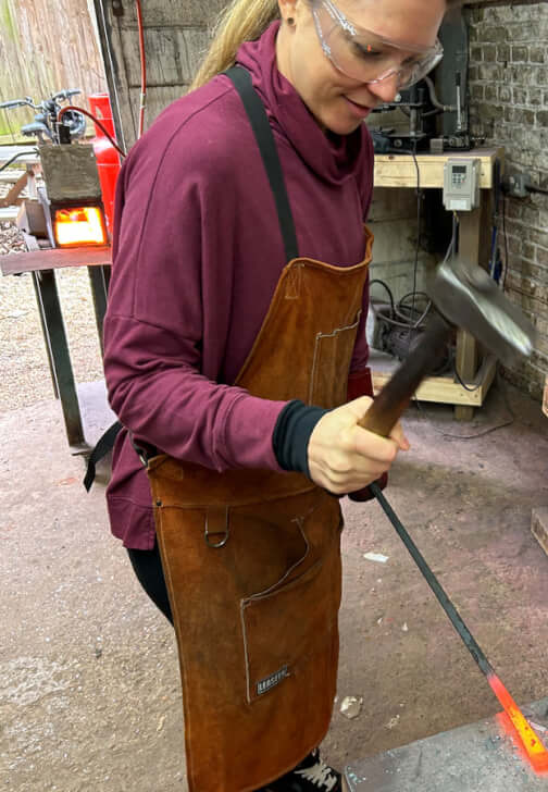 BBQ Tool Set Forging Workshop