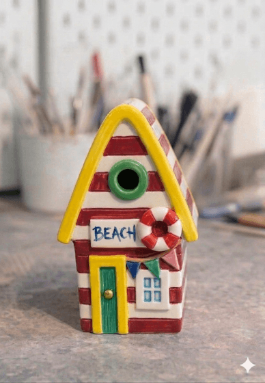 Beach Hut Clay Sculpting Workshop