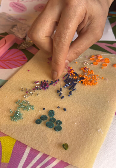 Bead Embroidery Class