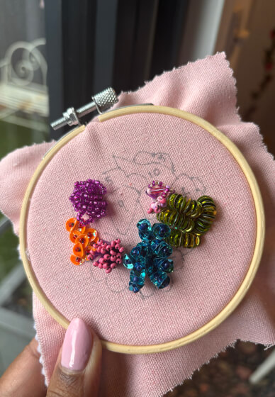 Bead Embroidery Class