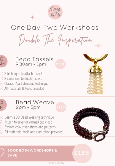 Bead Tassels and Bead Weaving Workshop / Yorkshire