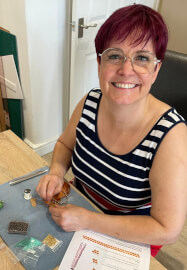 Beaded Acorn Workshop with Sue Stallard