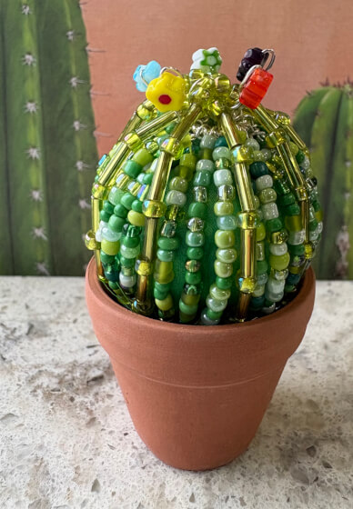Beaded Ball Cactus Workshop