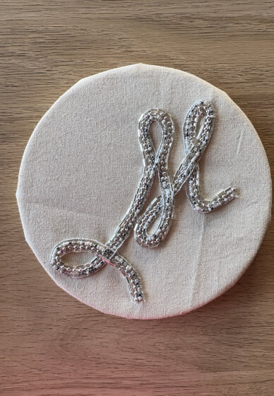 Beaded Embellished Letter Workshop