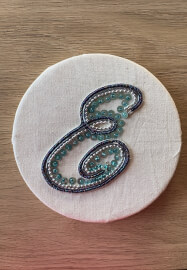 Beaded Embellished Letter Workshop
