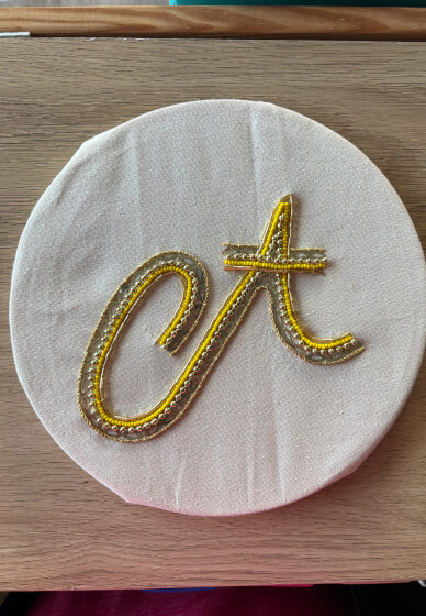 Beaded Embellished Letter Workshop
