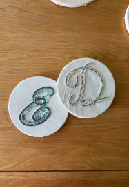 Beaded Embellished Letter Workshop