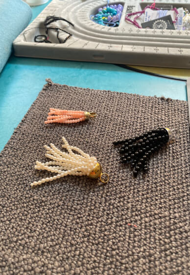 Beaded Tassel Making Class at Home