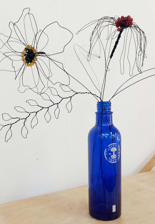 Beaded Wire Flower Workshop