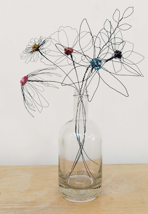 Beaded Wire Flower Workshop