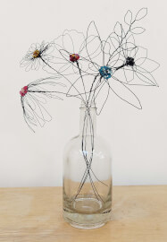 Beaded Wire Flower Workshop