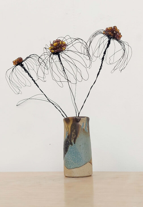 Beaded Wire Flower Workshop