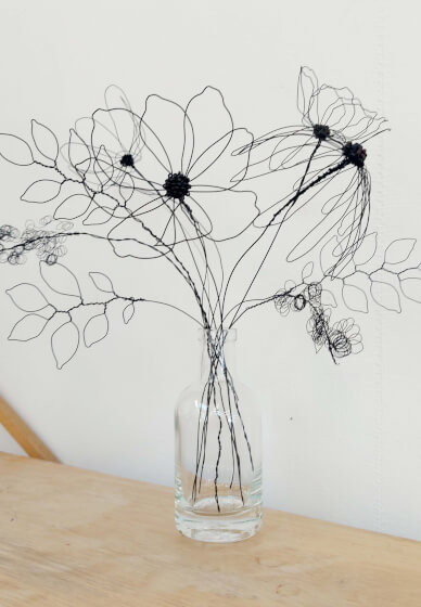 Beaded Wire Flower Workshop