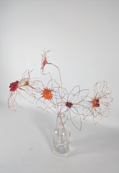 Beaded Wire Flower Workshop