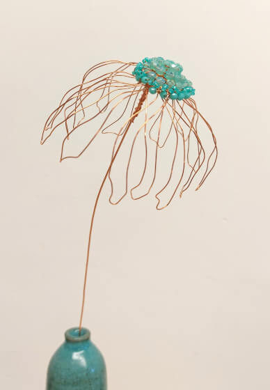 Beaded Wire Flower Workshop