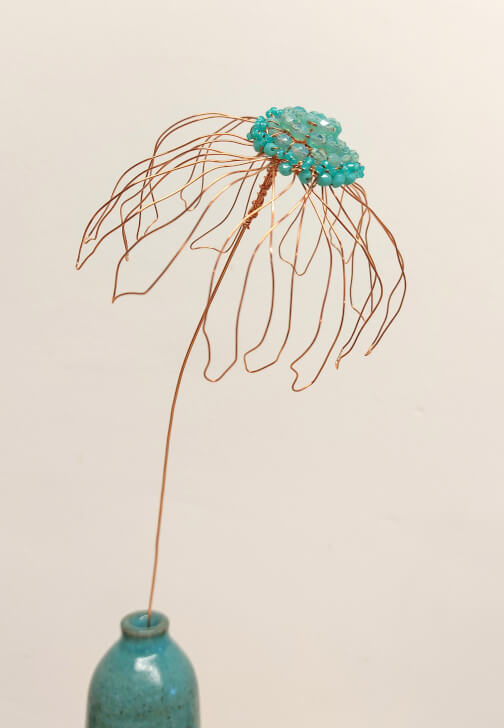 Beaded Wire Flower Workshop