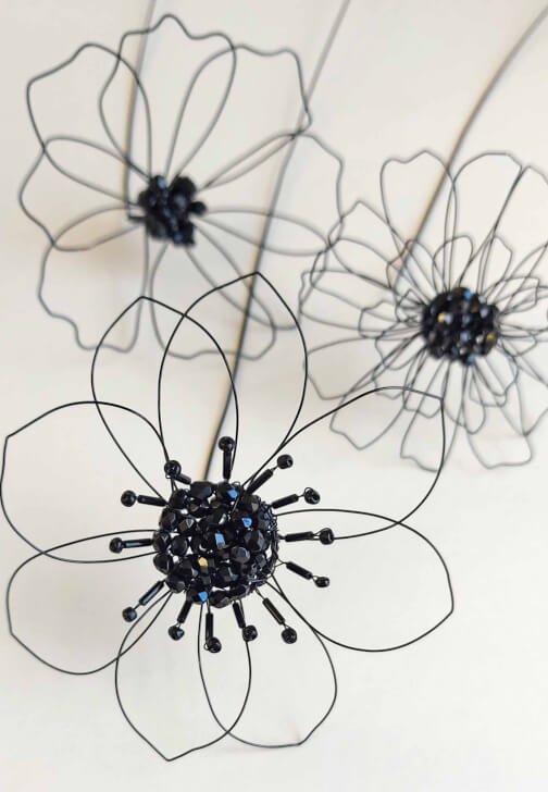 Beaded Wire Flowers Workshop