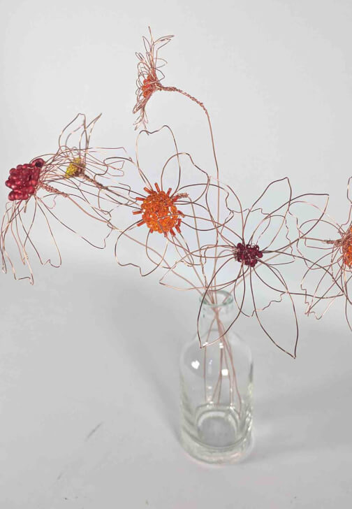 Beaded Wire Flowers Workshop