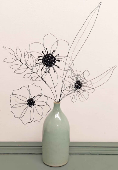 Beaded Wire Flowers Workshop