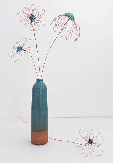 Beaded Wire Flowers Workshop