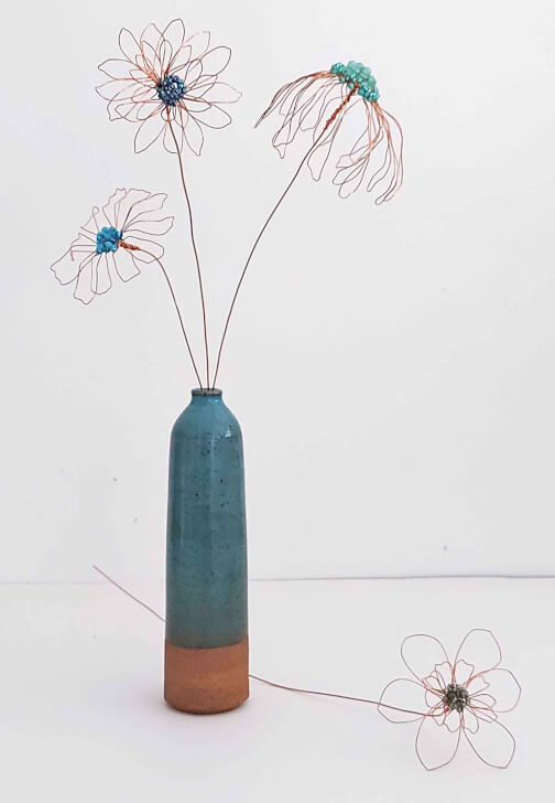 Beaded Wire Flowers Workshop