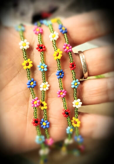 Beadweaving Jewellery Making Class